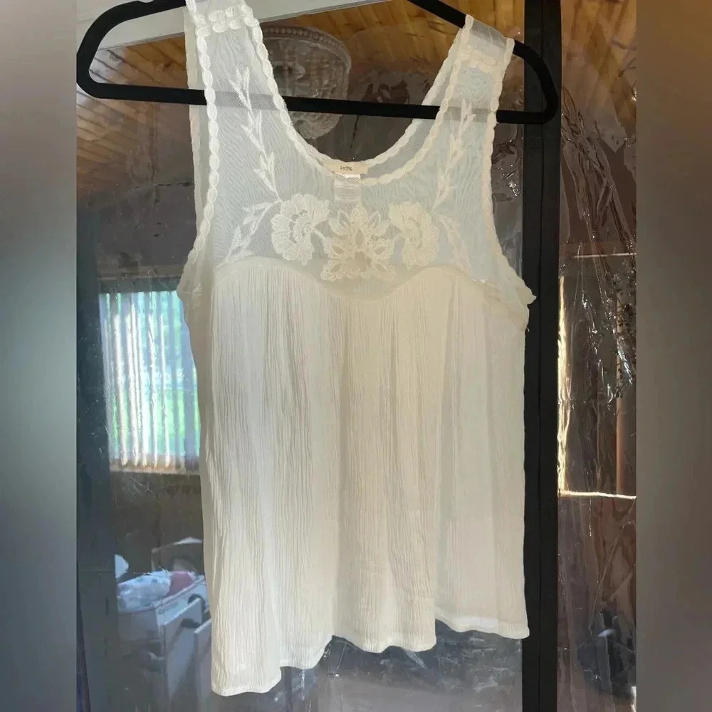 Intu, Sz Med, Sleeveless Blouse
